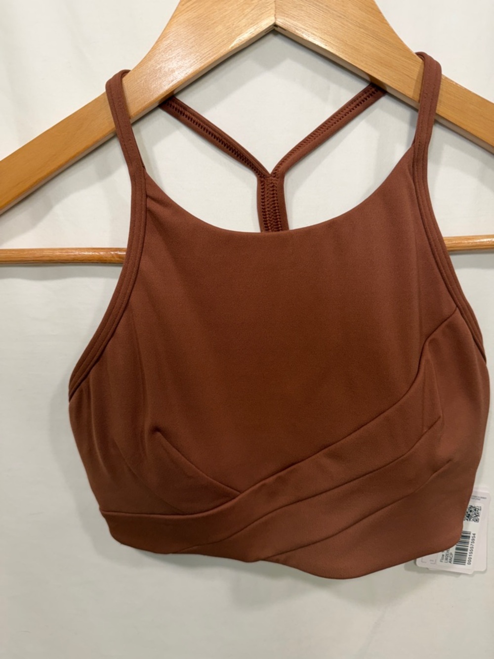 Women's Lululemon Y Wrap Front High-Neck Bra Size 4